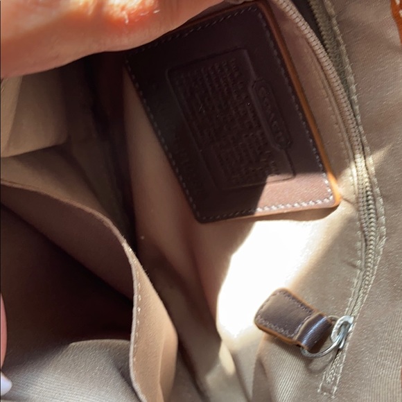 Coach leather shoulder **last week available** - Picture 2 of 14